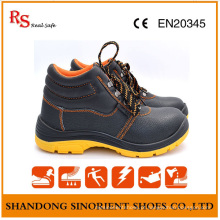 Sapatos de trabalho de segurança resistente a produtos químicos no campo petrolífero RS801